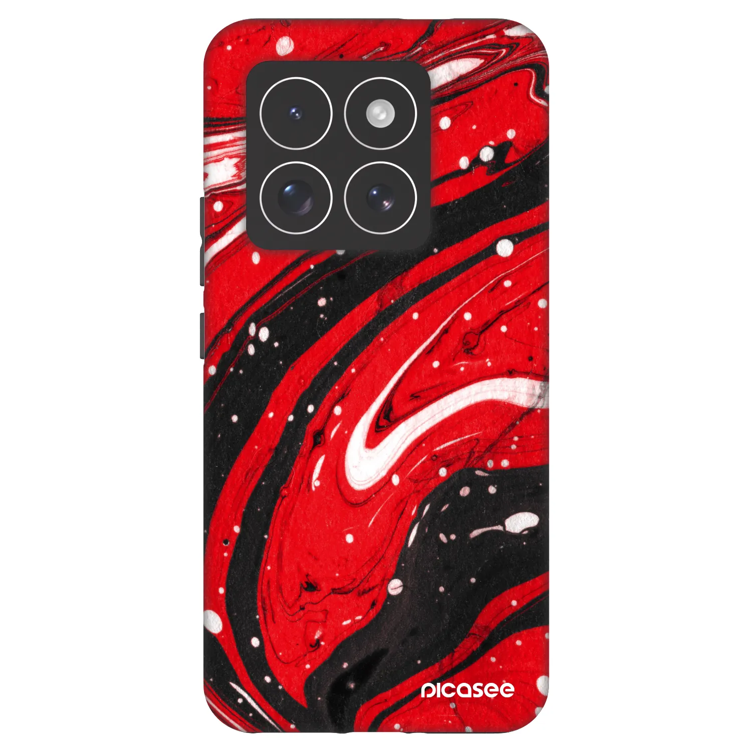 Picasee Fashion Case für Xiaomi 14 Pro - Red black