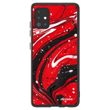 Picasee ULTIMATE CASE für Samsung Galaxy A51 A515F - Red black
