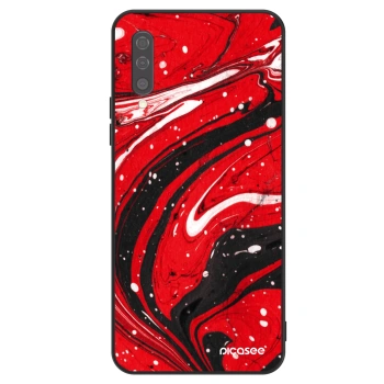 Hülle für Samsung Galaxy A50 A505F - Red black