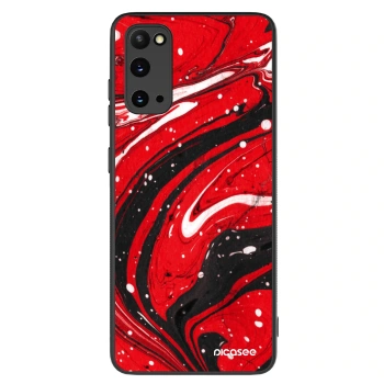Hülle für Samsung Galaxy S20 G980F - Red black