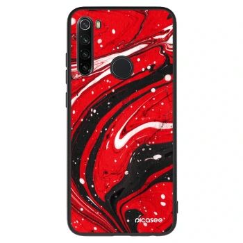 Hülle für Xiaomi Redmi Note 8 - Red black