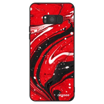 Hülle für Samsung Galaxy S8 G950F - Red black
