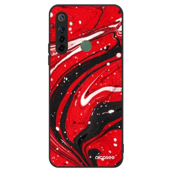 Hülle für Realme 6i - Red black