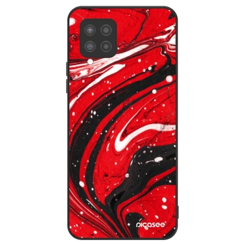 Hülle für Samsung Galaxy A42 A426B - Red black