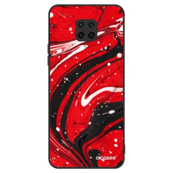 Hülle für Xiaomi Redmi Note 9S - Red black