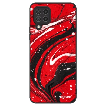 Hülle für Samsung Galaxy A22 A225F 4G - Red black