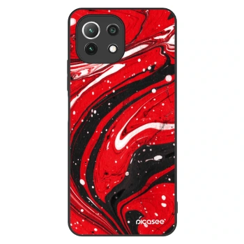Hülle für Xiaomi 11 Lite 5G NE - Red black