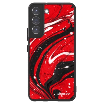 Picasee ULTIMATE CASE für Samsung Galaxy S22 5G - Red black