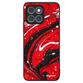 Hülle für Honor X8 4G - Red black