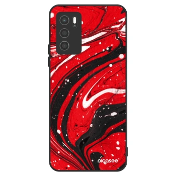 Hülle für OPPO A16s - Red black