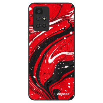 Hülle für Xiaomi Redmi 10 (2022) - Red black