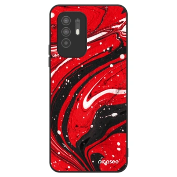 Hülle für OPPO A94 5G - Red black