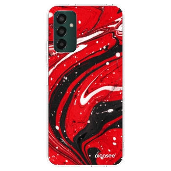 Hülle für Samsung Galaxy M23 5G - Red black