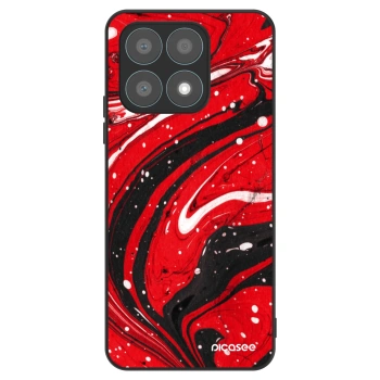 Hülle für Honor X8a - Red black