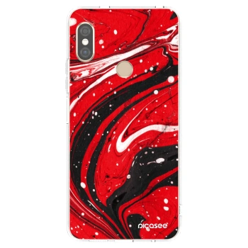 Hülle für Xiaomi Redmi Note 5 Global - Red black