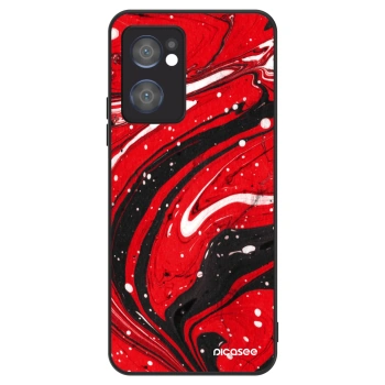 Hülle für OPPO Reno 7 5G - Red black