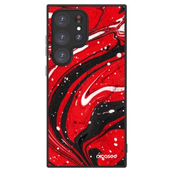 Picasee ULTIMATE CASE für Samsung Galaxy S24 Ultra S928B 5G - Red black