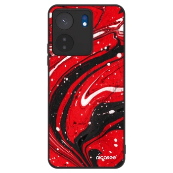 Hülle für Xiaomi Redmi 13C 4G - Red black