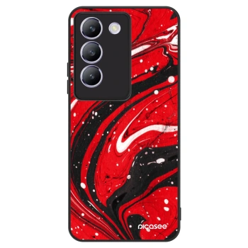 Hülle für Vivo V40 SE 5G - Red black