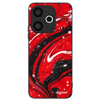 Hülle für Xiaomi Redmi 13 4G - Red black