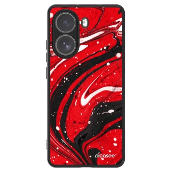 Hülle für Xiaomi Poco X7 - Red black