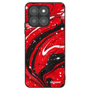 Picasee ULTIMATE CASE für Honor X8c - Red black