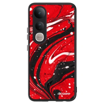 Hülle für Vivo V50 Lite 5G - Red black