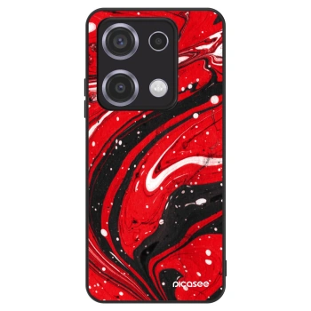 Hülle für Xiaomi Redmi Note 14S - Red black