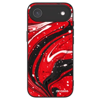Picasee ULTIMATE CASE MagSafe für Apple iPhone Air - Red black