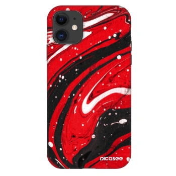 Hülle für Apple iPhone 11 - Red black
