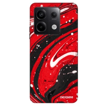 Hülle für Xiaomi Redmi Note 13 Pro 5G - Red black