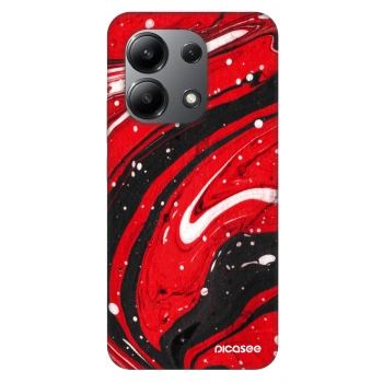 Hülle für Xiaomi Redmi Note 13 4G - Red black