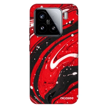 Hülle für Xiaomi 15 - Red black