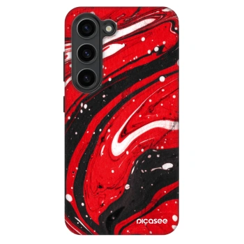 Hülle für Samsung Galaxy S23 5G - Red black