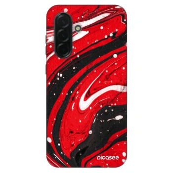 Hülle für Samsung Galaxy A36 5G - Red black