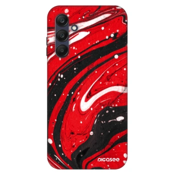 Hülle für Samsung Galaxy A25 A256B 5G - Red black