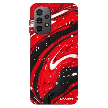 Hülle für Samsung Galaxy A23 A235F 4G - Red black