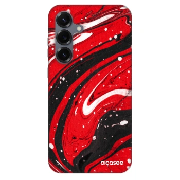 Hülle für Samsung Galaxy S25+ 5G - Red black