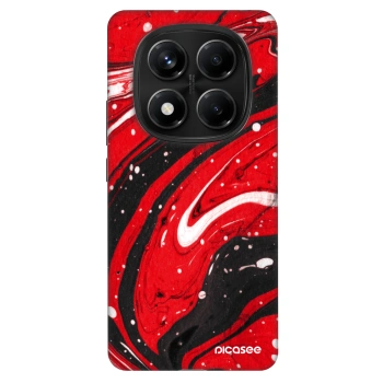 Hülle für Xiaomi Redmi Note 14 Pro 4G - Red black