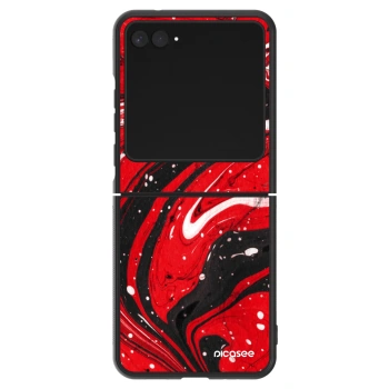 Hülle für Motorola Razr 60 - Red black