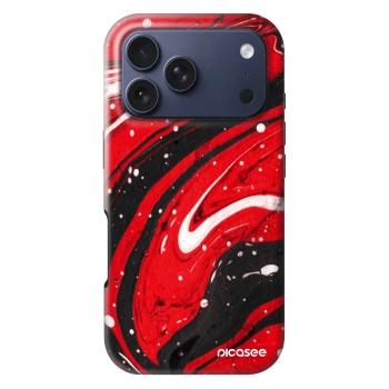 Hülle für Apple iPhone 18 Pro - Red black