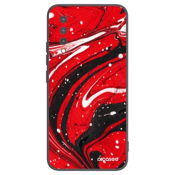 Hülle für Xiaomi Mi 9 Lite - Red black