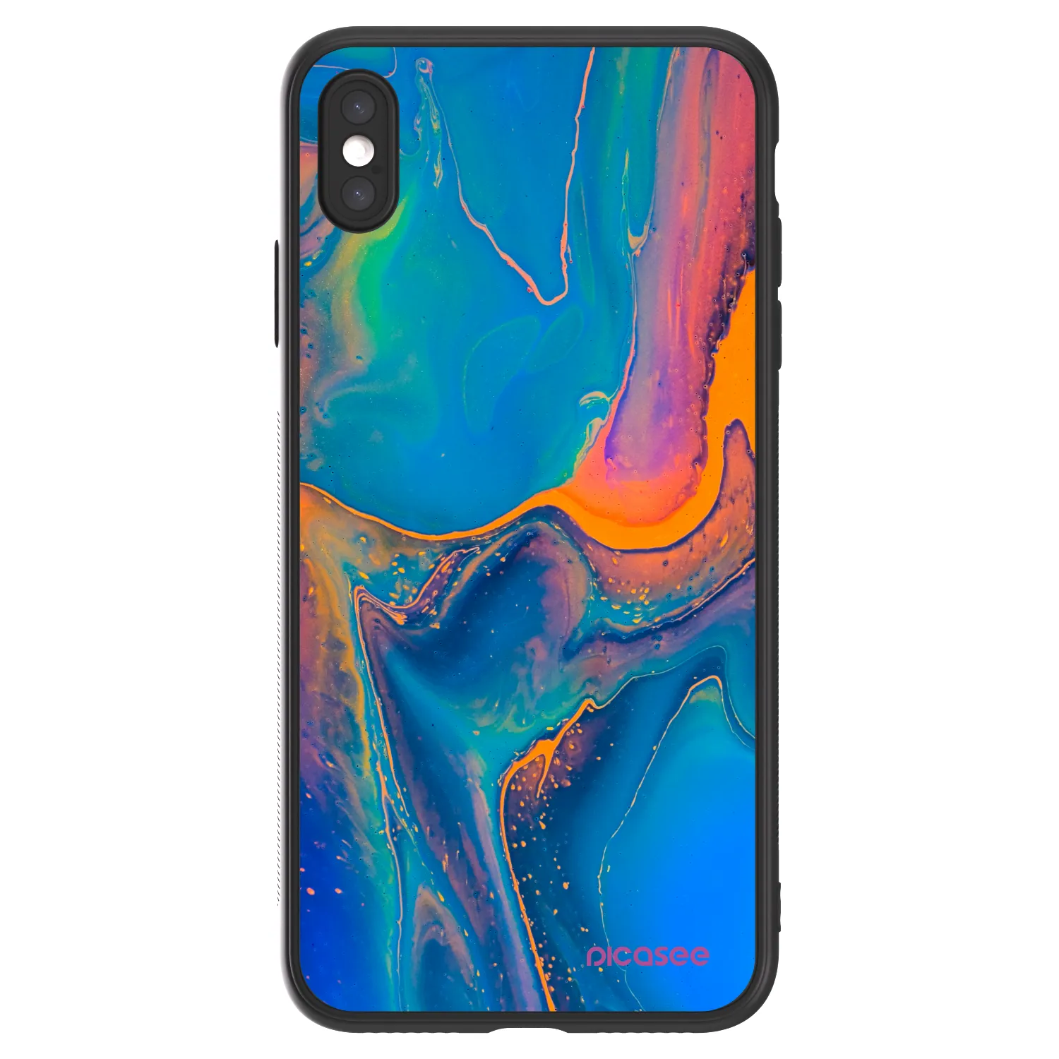 Picasee ULTIMATE CASE für Apple iPhone XS Max - Rainbow