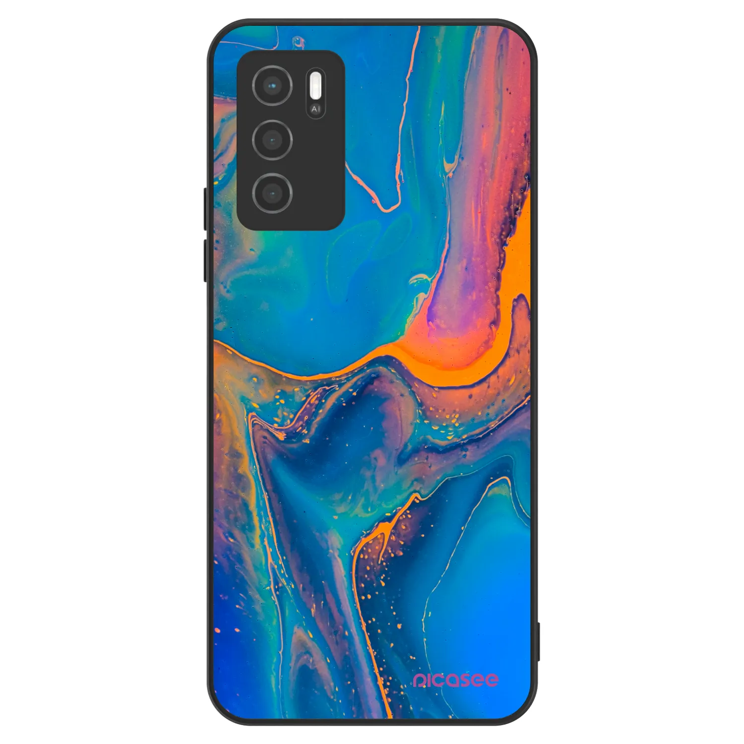 Picasee ULTIMATE CASE für OPPO A16s - Rainbow