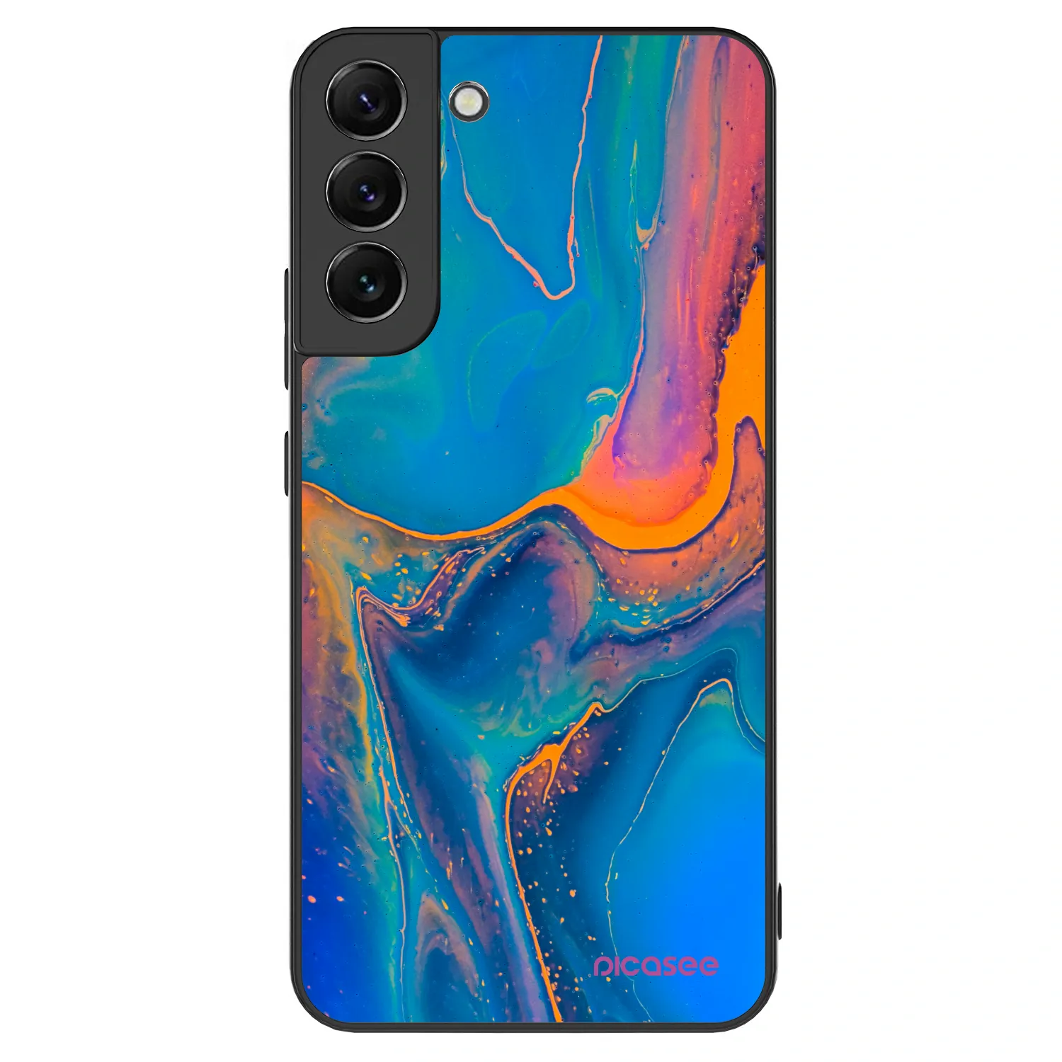 Picasee ULTIMATE CASE PowerShare für Samsung Galaxy S22+ 5G - Rainbow