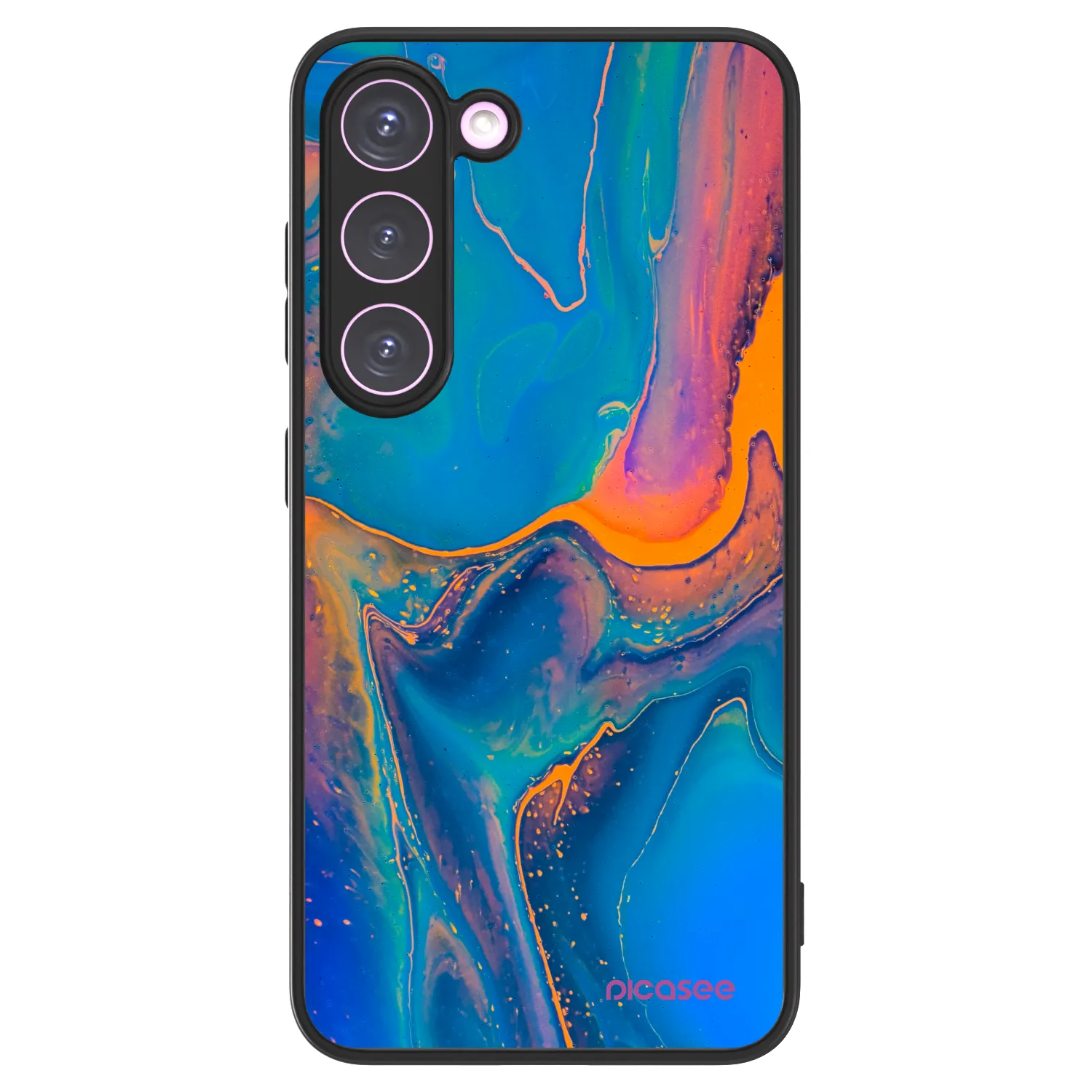 Picasee ULTIMATE CASE PowerShare für Samsung Galaxy S23 5G - Rainbow