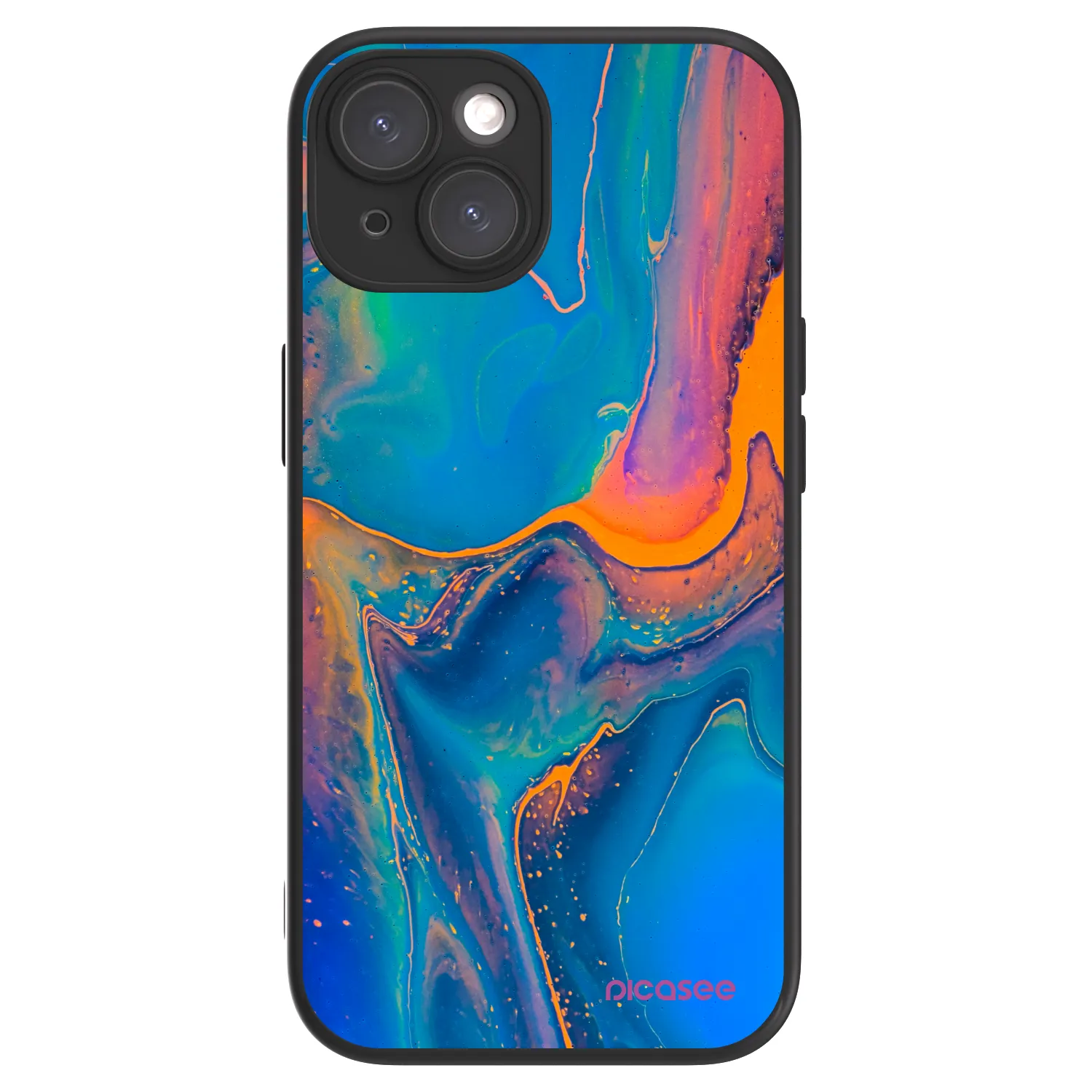 Picasee ULTIMATE CASE MagSafe für Apple iPhone 15 - Rainbow