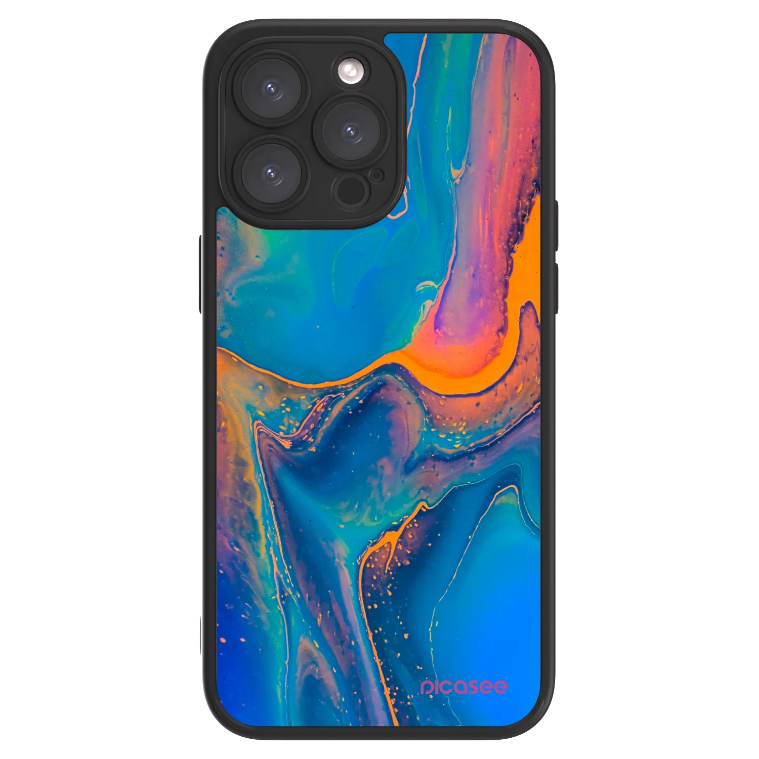 Picasee ULTIMATE CASE MagSafe für Apple iPhone 15 Pro Max - Rainbow
