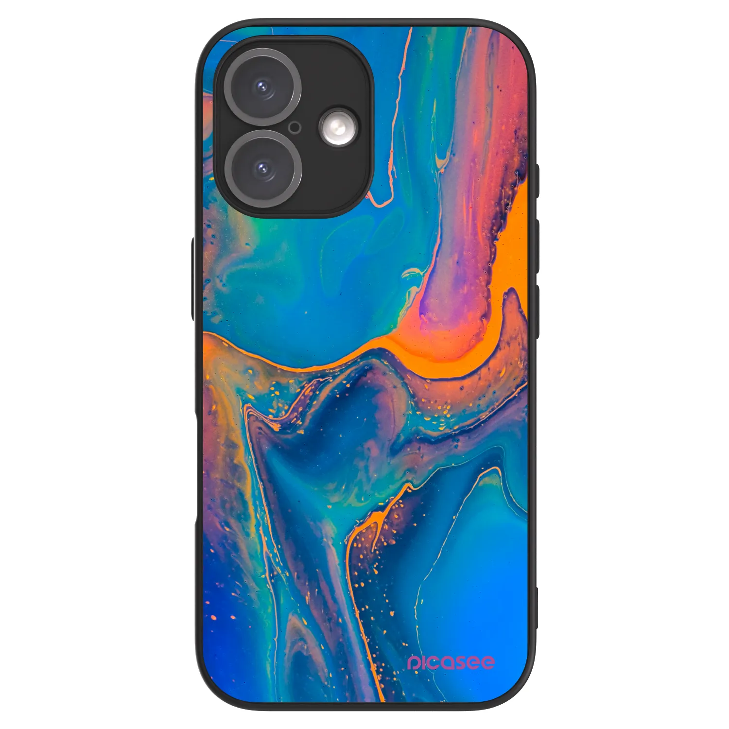 Picasee ULTIMATE CASE MagSafe für Apple iPhone 16 - Rainbow