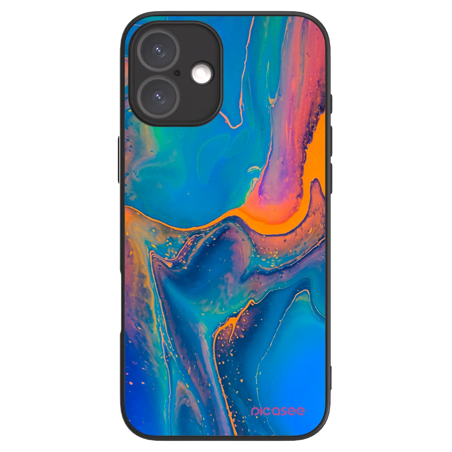 Picasee ULTIMATE CASE MagSafe für Apple iPhone 16 Plus - Rainbow